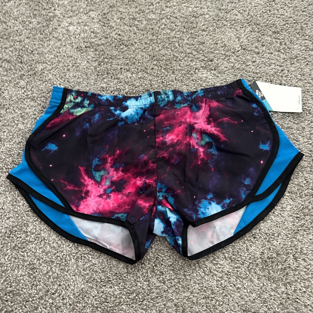Soffe Galaxy Print Athletic Shorts
